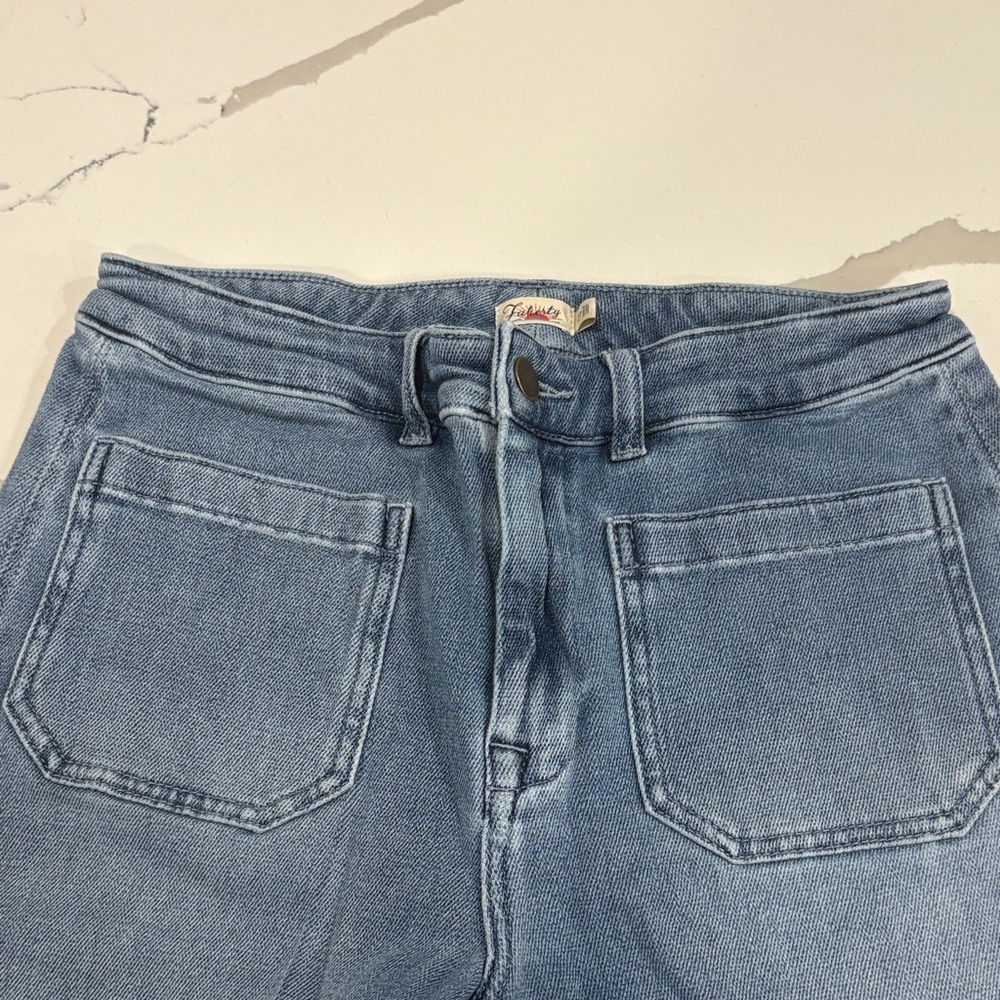Faherty High Rise Blue Jeans